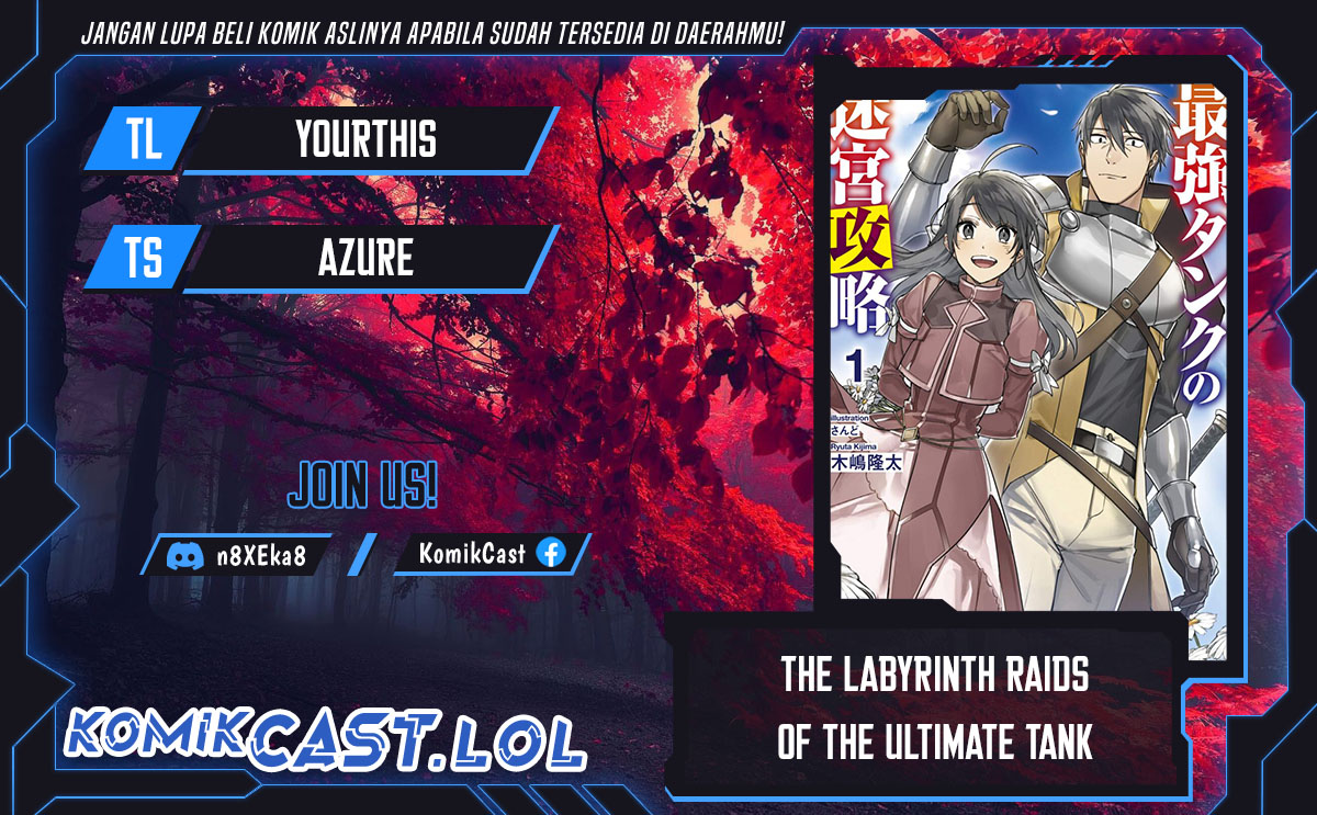 Komik The Labyrinth Raids of the Ultimate Tank ~The Tank Possessing a Rare 9,999 Endurance Skill was Expelled from the Hero Party~ Chapter 20 gambar 1