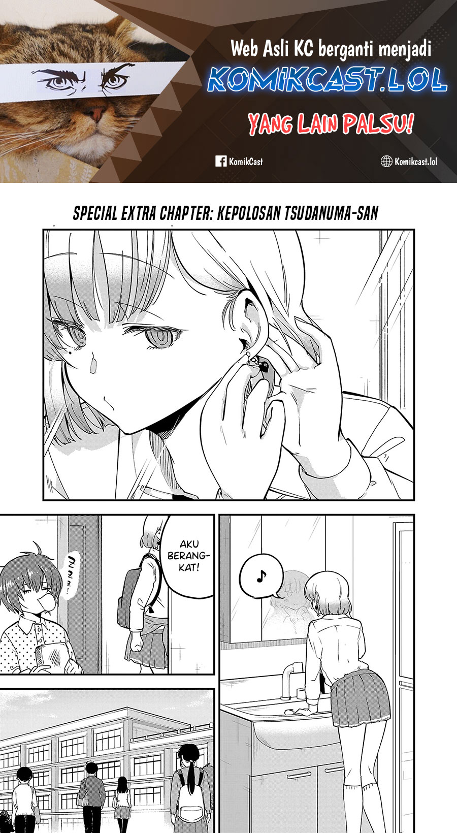 Manga Meika-san Can’t Conceal Her Emotions Chapter 127.5 gambar 2