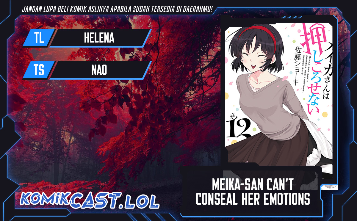 Komik Meika-san Can’t Conceal Her Emotions Chapter 140.5 gambar 1