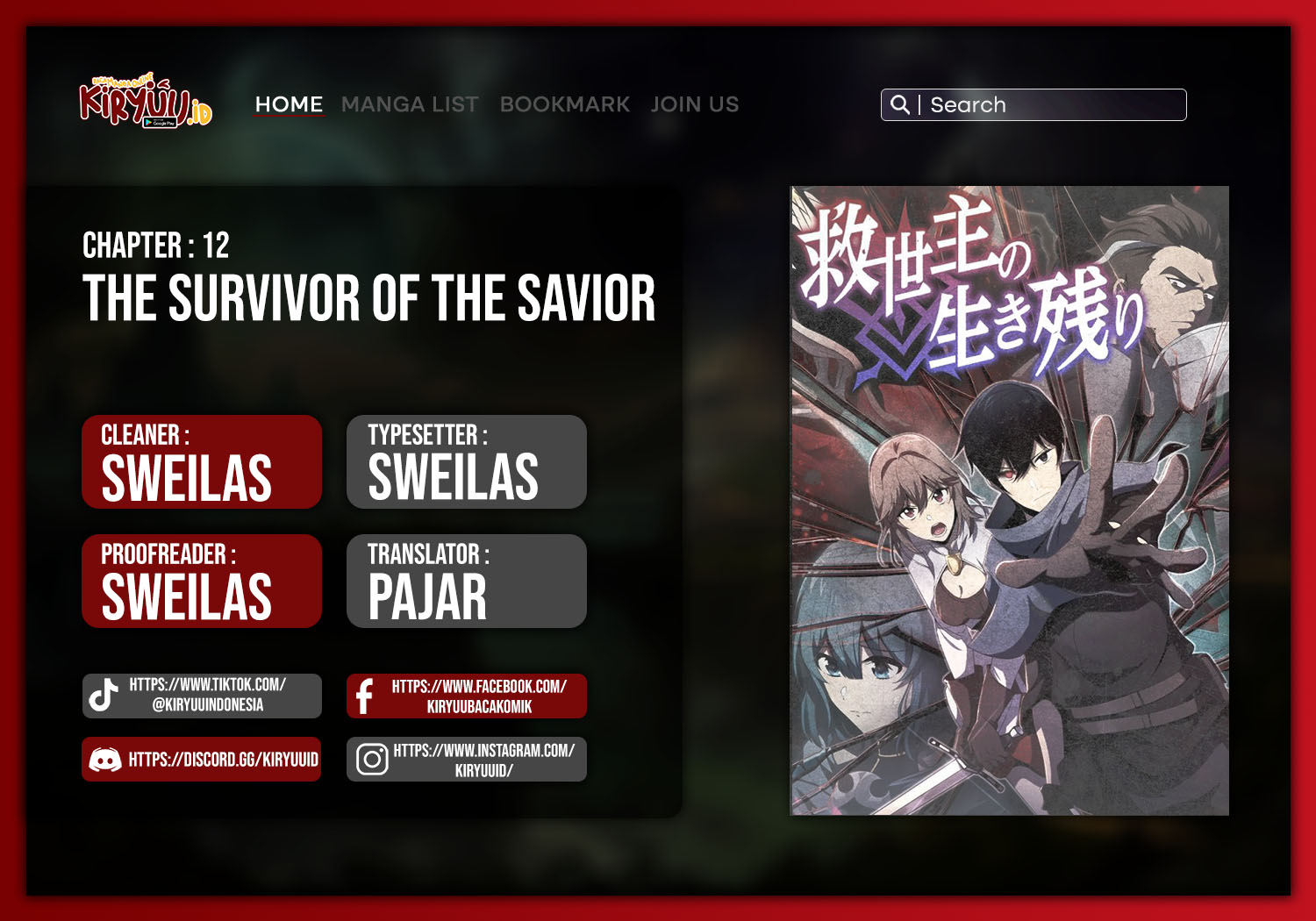 Komik The Survival of the Savior Chapter 12 gambar 1