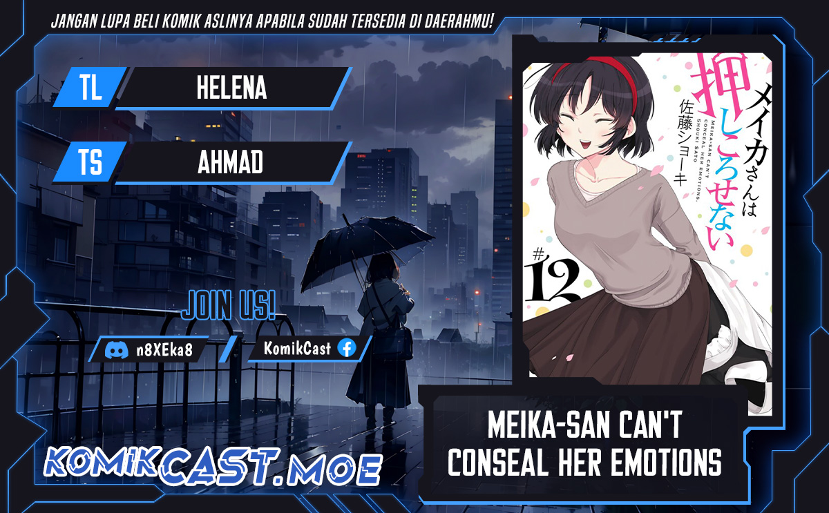 Komik Meika-san Can’t Conceal Her Emotions Chapter 143 gambar 1