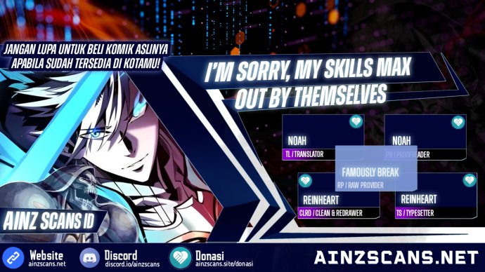 Komik I’m Sorry, My Skills Max Out by Themselves Chapter 01 gambar 1