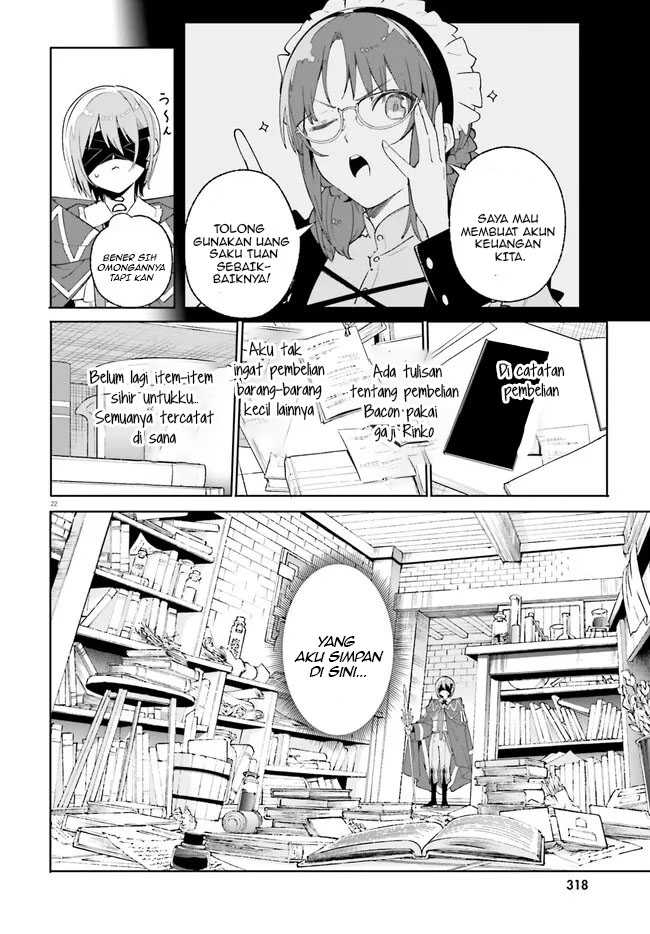 Manga Majutsushi Kunon wa Miete Iru Chapter 24.2 gambar 2