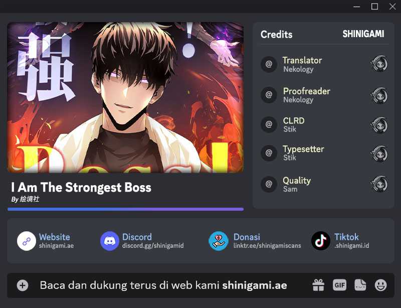 Komik I, the Strongest Boss Chapter 23 gambar 1