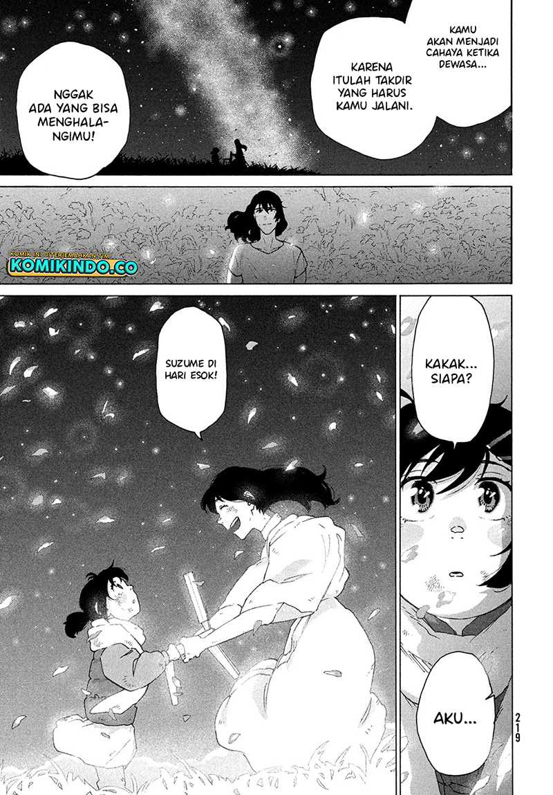 Suzume no Tojimari Chapter 15 Gambar 24