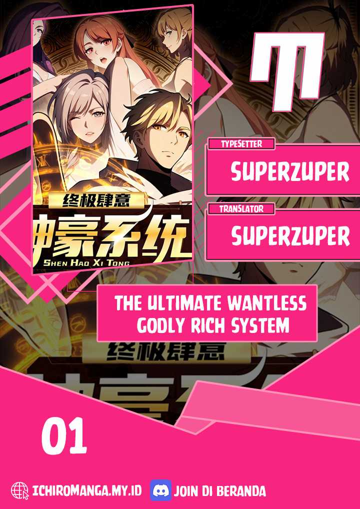 Komik The Ultimate Wantless Godly Rich System Chapter 01 gambar 1