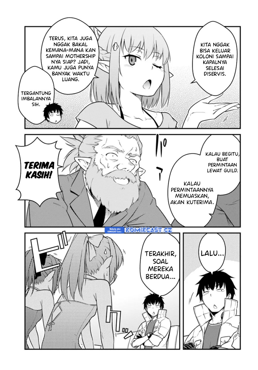 Mezametara Saikyou Soubi to Uchuusen-mochi datta no de Chapter 42.1 Gambar 18