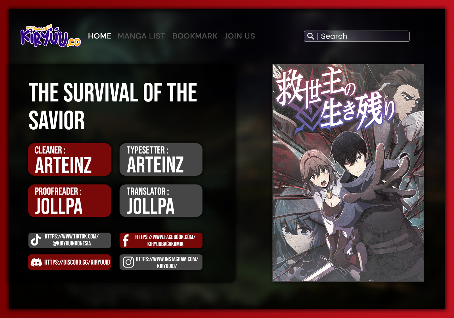 Komik The Survival of the Savior Chapter 22 gambar 1