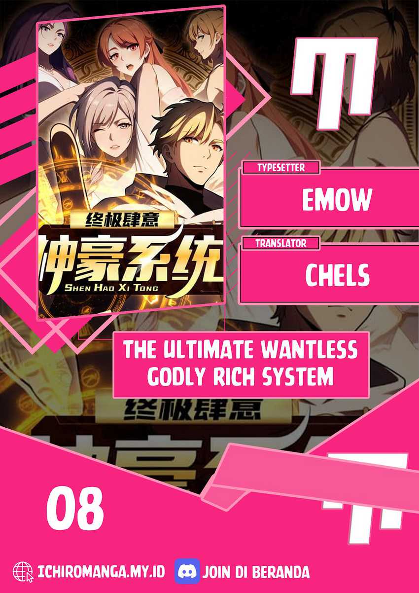 Komik The Ultimate Wantless Godly Rich System Chapter 08 gambar 1