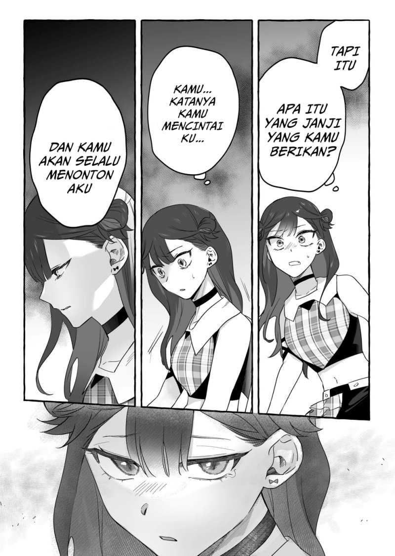 Damedol to Sekai ni Hitori Dake no Fan (Serialization) Chapter 18 Gambar 18