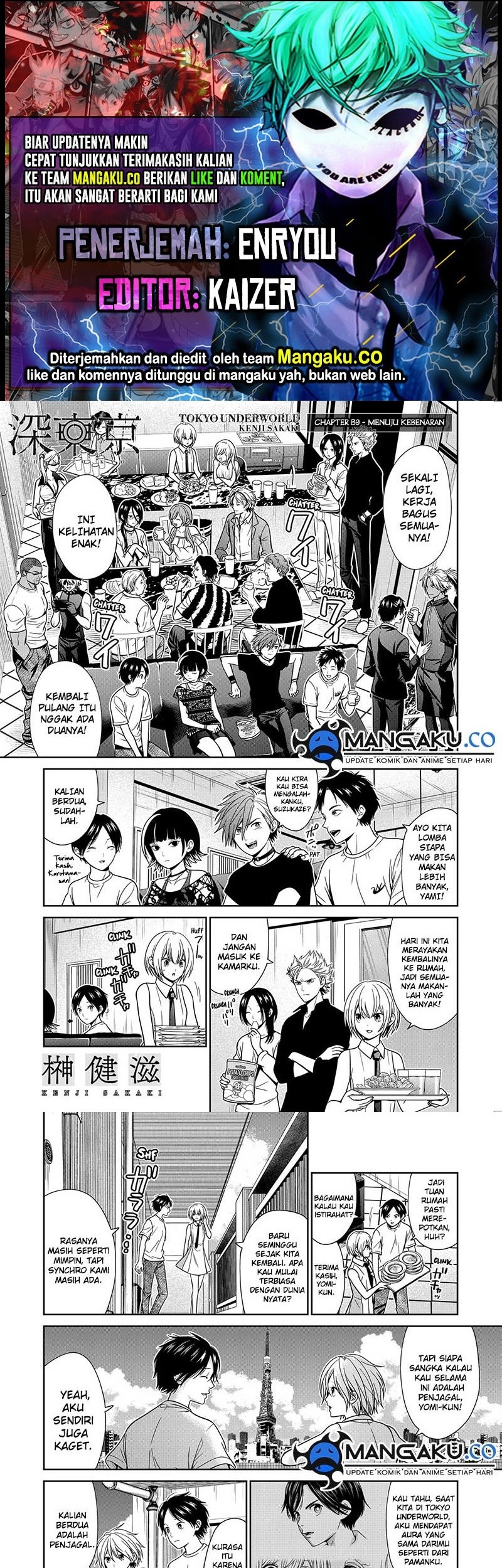 Komik Tokyo Underworld Chapter 89 gambar 1