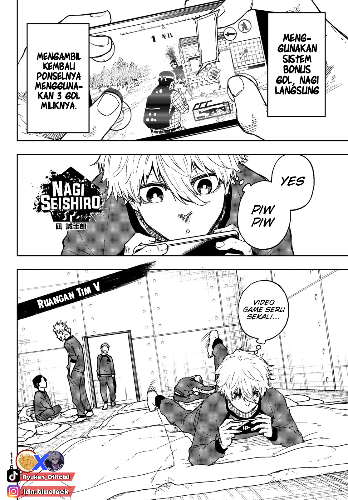 Blue Lock: Episode Nagi Chapter 06 Gambar 3