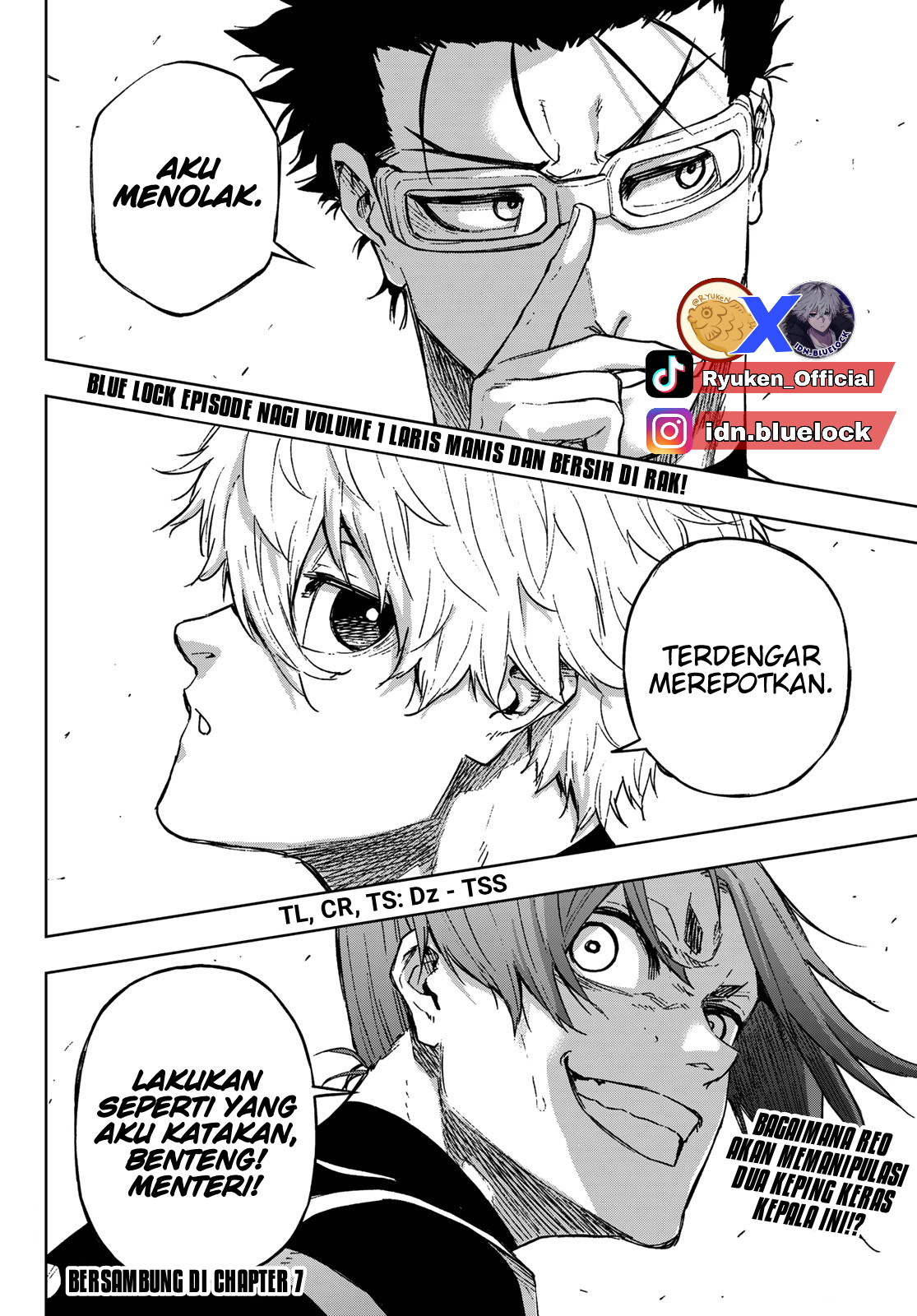 Blue Lock: Episode Nagi Chapter 06 Gambar 33