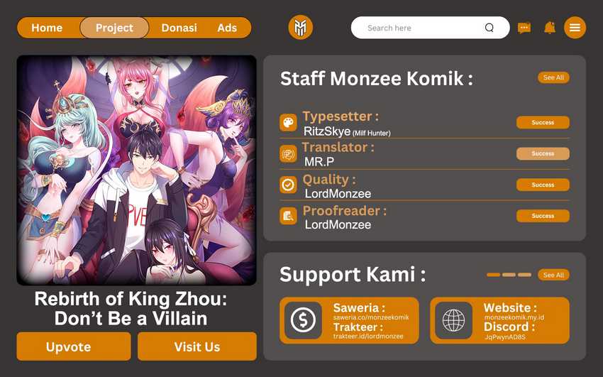 Komik Rebirth of King Zhou: Don’t Be a Villain Chapter 40 gambar 1