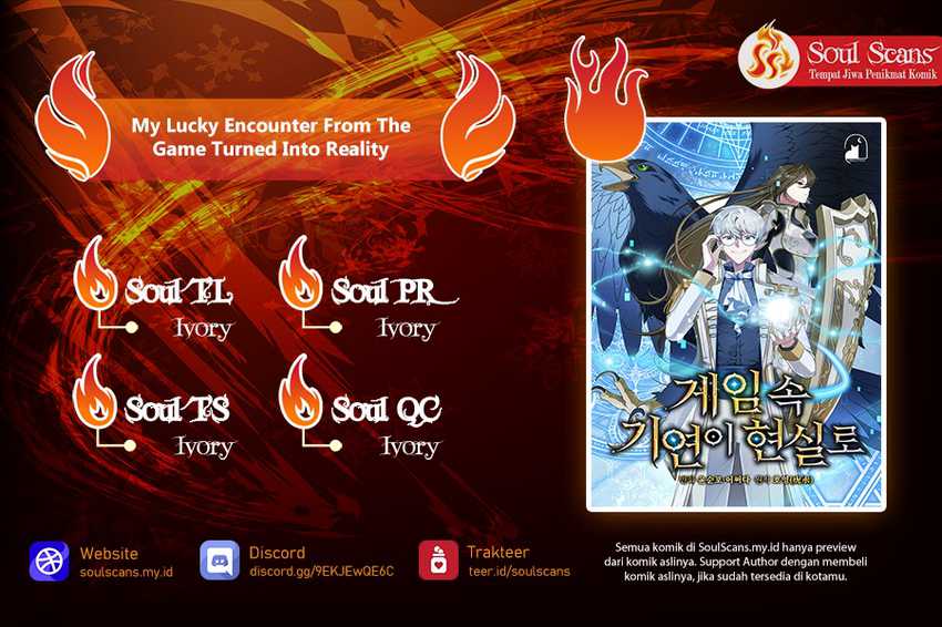 Komik My Lucky Encounter From the Game Turned Into Reality Chapter 62 gambar 1