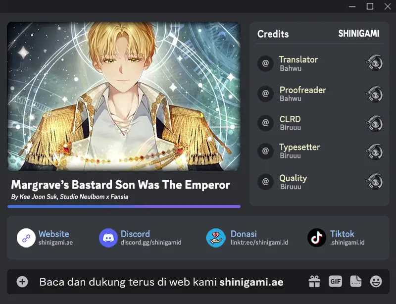 Komik Margrave’s Bastard Son was The Emperor Chapter 45 gambar 1