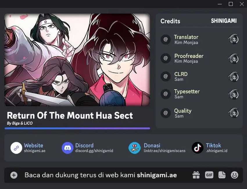 Komik Return of the Flowery Mountain Sect Chapter 145 gambar 1