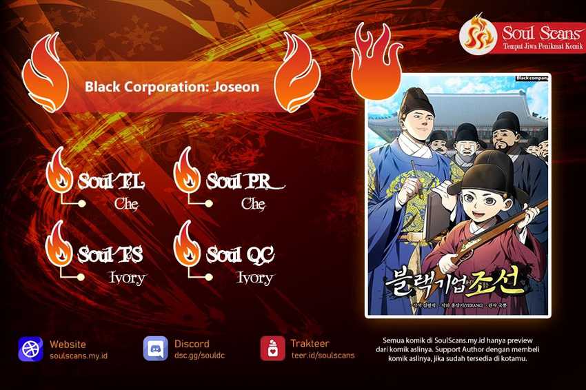 Komik Black Corporation: Joseon Chapter 57 gambar 1