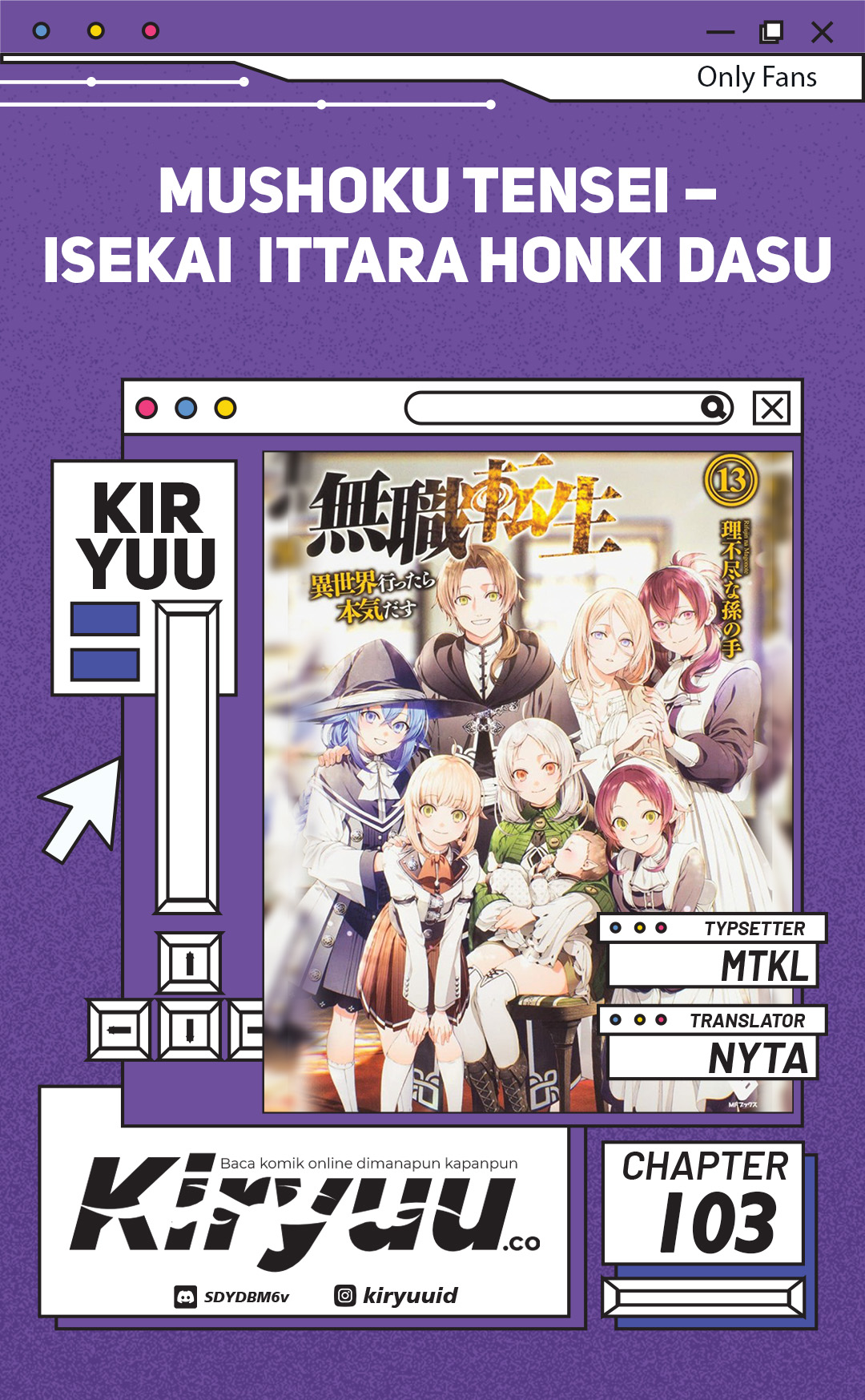 Komik Mushoku Tensei: Isekai Ittara Honki Dasu Chapter 103 gambar 1