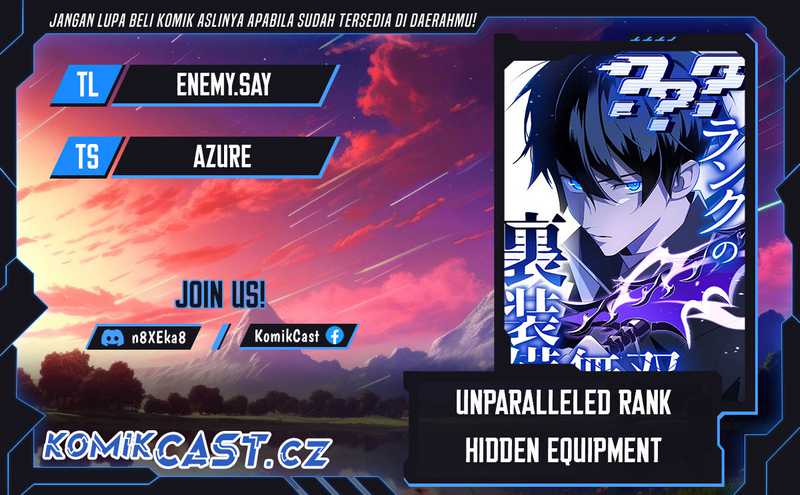 Komik Unparalleled ??? Rank Hidden Equipment Chapter 21 gambar 1