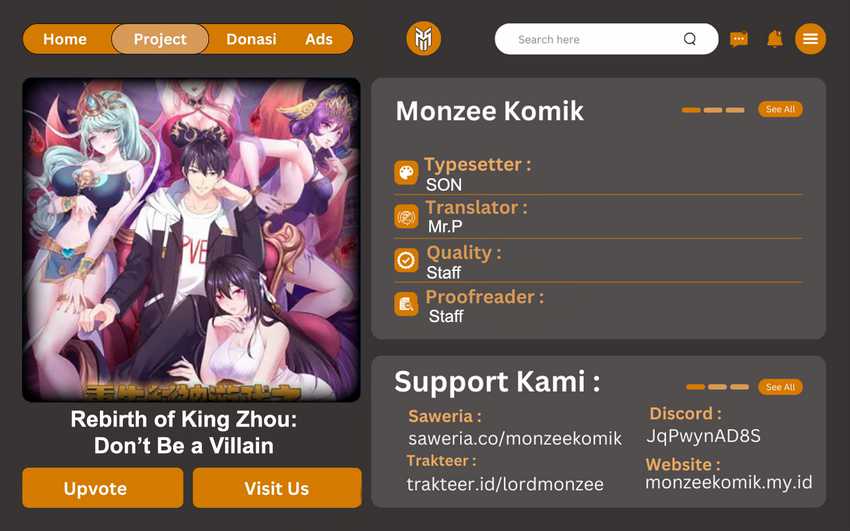 Komik Rebirth of King Zhou: Don’t Be a Villain Chapter 45 gambar 1