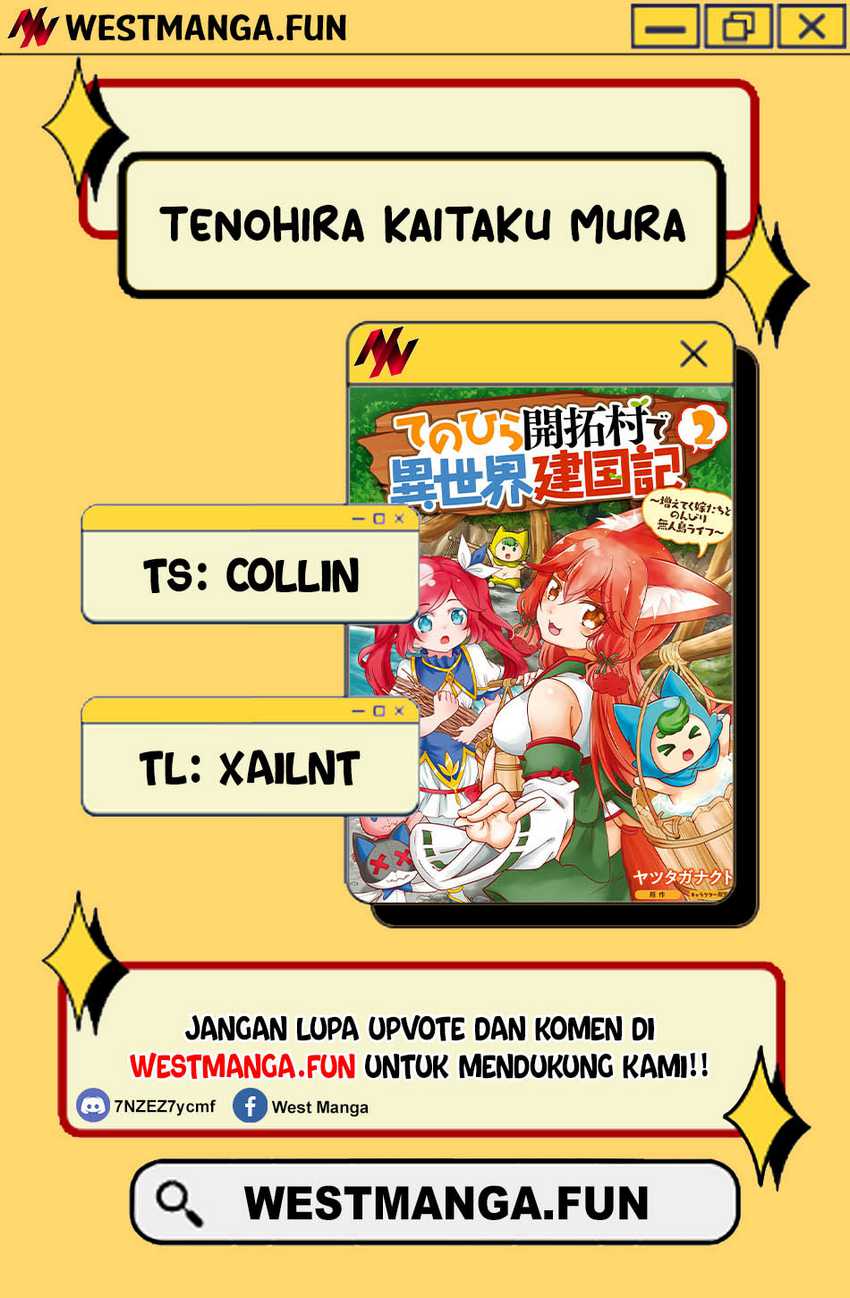 Tenohira Kaitaku Mura de Isekai Kenkokuki: Fueteku Yome-tachi to Nonbiri Mujintou Life (fix) Chapter 54 Gambar 4