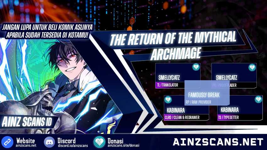 Manhwa The Return of the Mythical Archmage Chapter 21 gambar 2