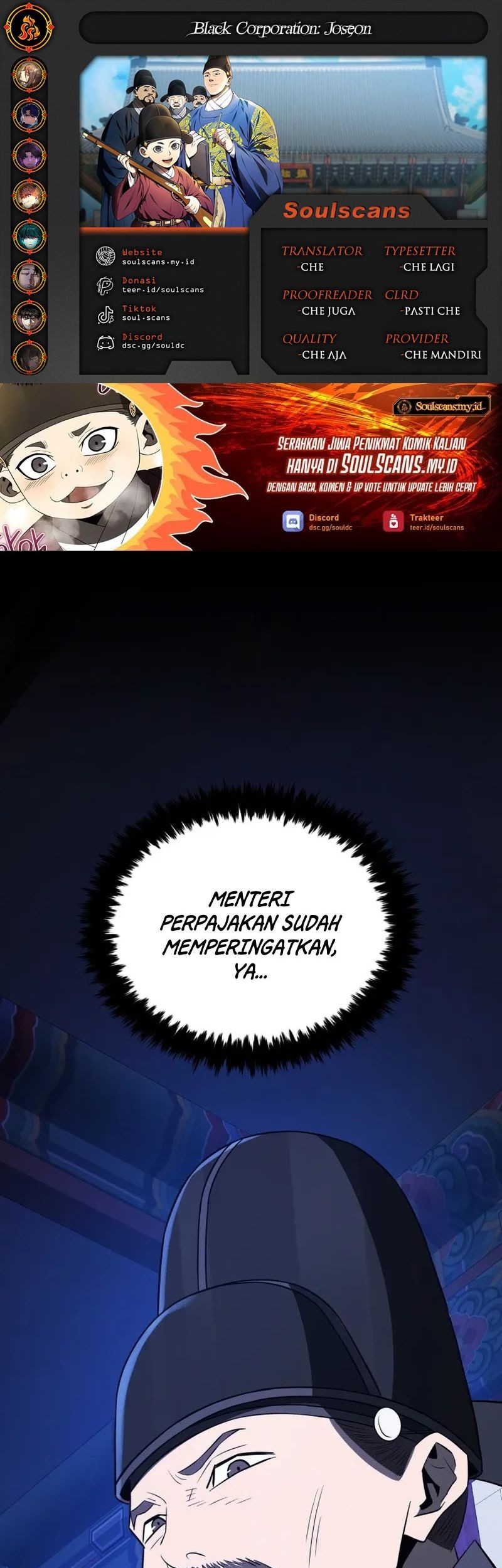 Komik Black Corporation: Joseon Chapter 60 gambar 1
