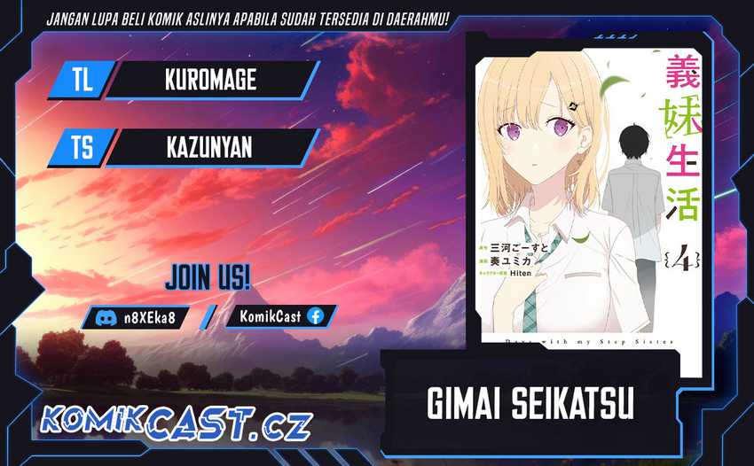 Komik Gimai Seikatsu Chapter 21.2 gambar 1