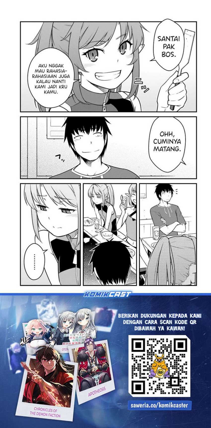 Mezametara Saikyou Soubi to Uchuusen-mochi datta no de Chapter 44.1 Gambar 18