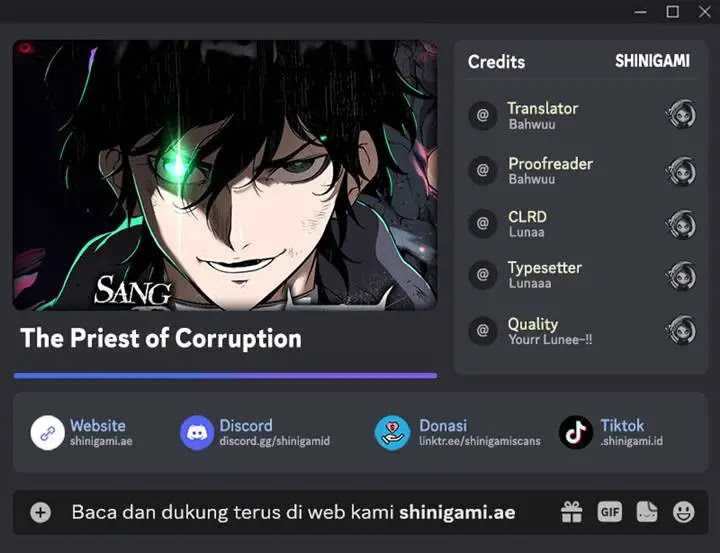 Komik The Priest of Corruption Chapter 69 gambar 1