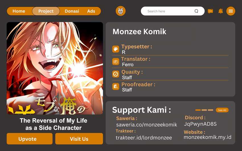 Komik The Reversal of My Life as a Side Character Chapter 39 gambar 1