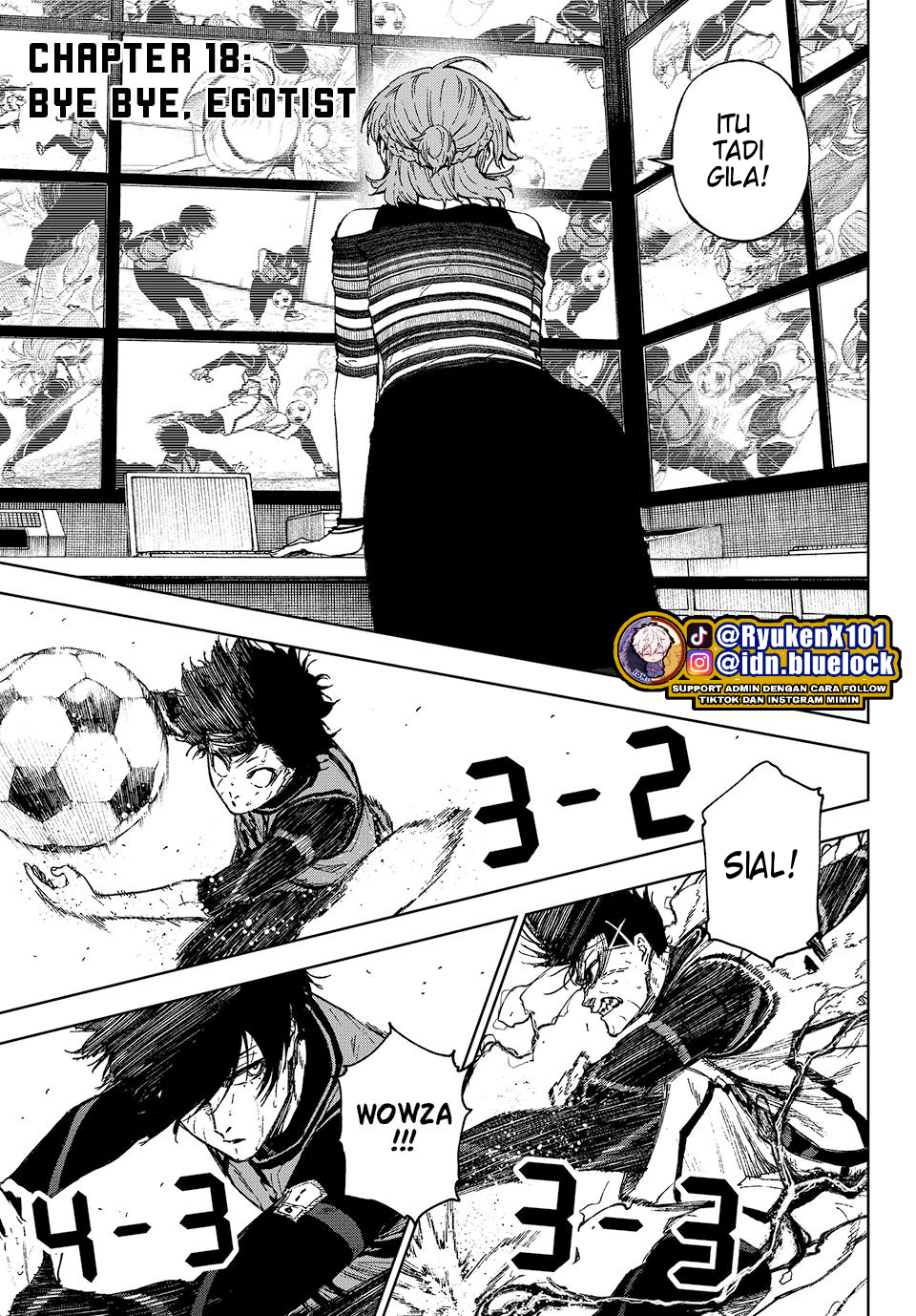 Komik Blue Lock: Episode Nagi Chapter 18 gambar 1