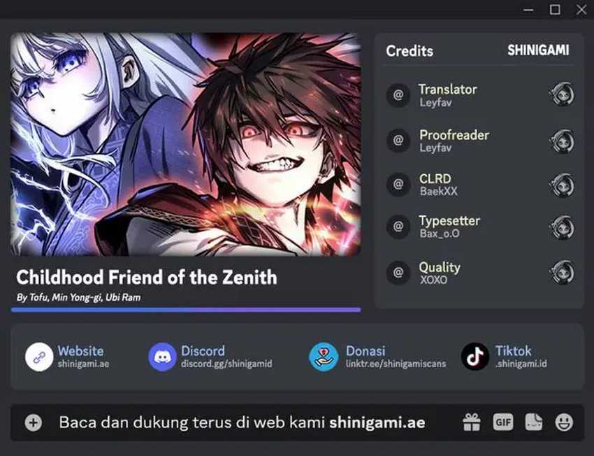Komik Childhood Friend Of The Zenith Chapter 45 gambar 1
