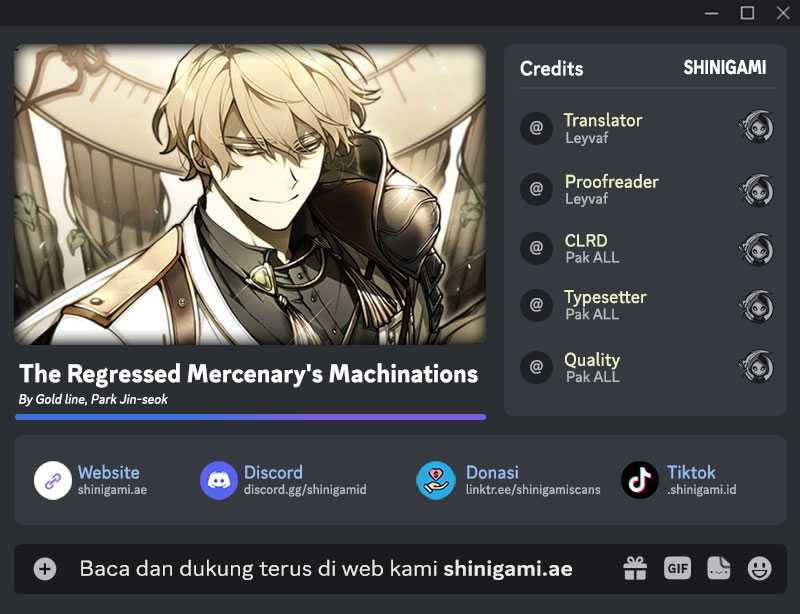 Komik The Regressed Mercenary’s Machinations Chapter 23 gambar 1