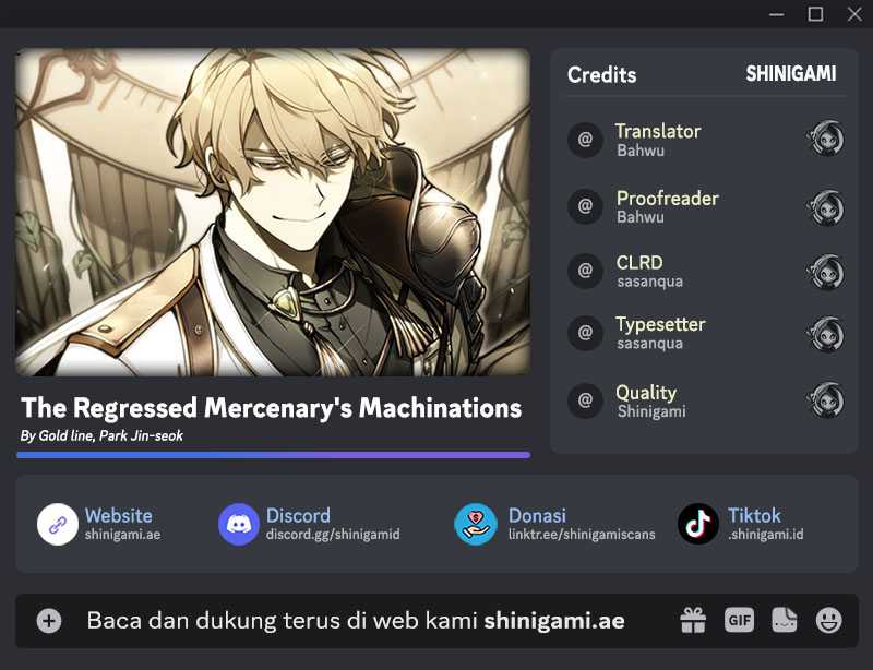 Komik The Regressed Mercenary’s Machinations Chapter 11 gambar 1