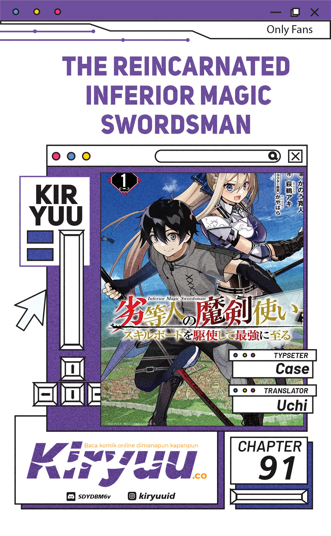 Komik The Reincarnated Inferior Magic Swordsman Chapter 91 gambar 1