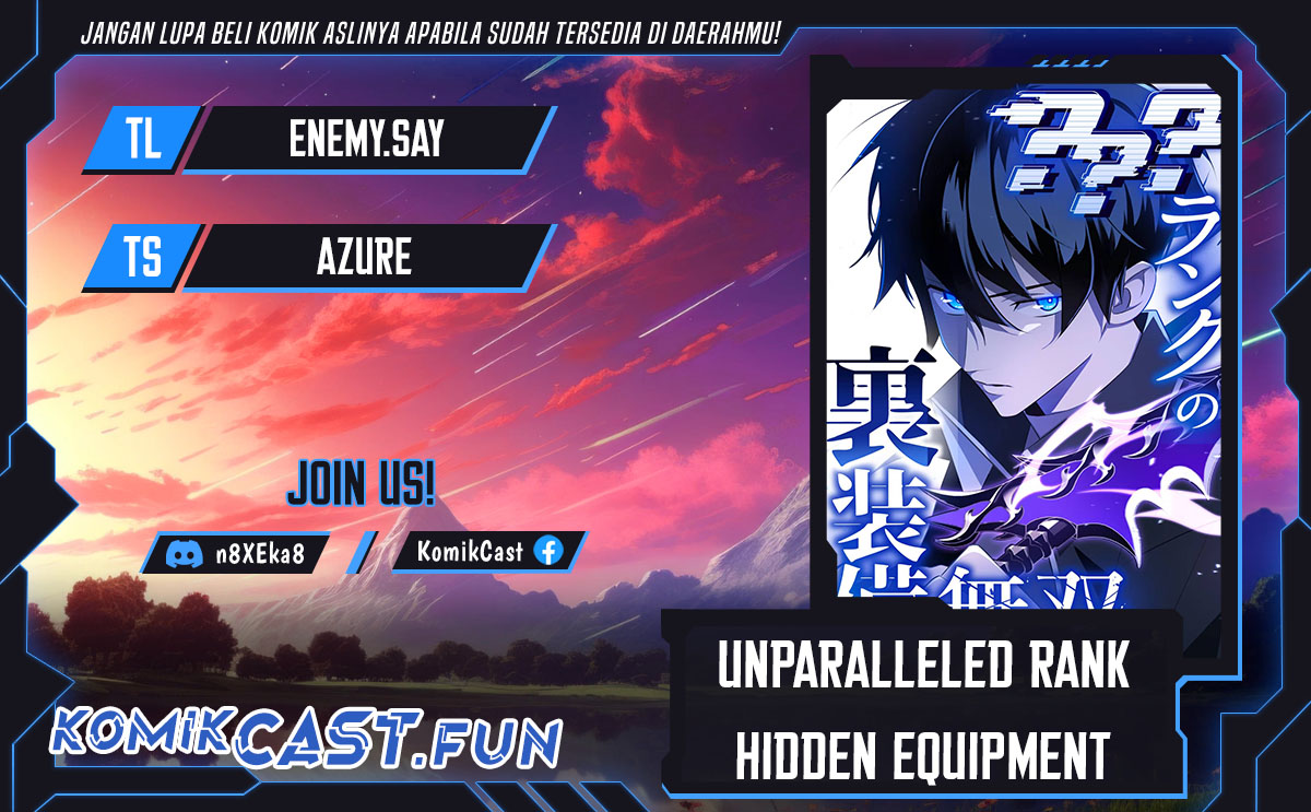 Komik Unparalleled ??? Rank Hidden Equipment Chapter 32 gambar 1