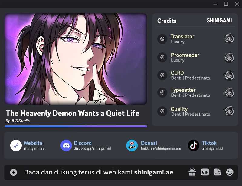 Komik The Heavenly Demon Wants A Quiet Life Chapter 09 gambar 1