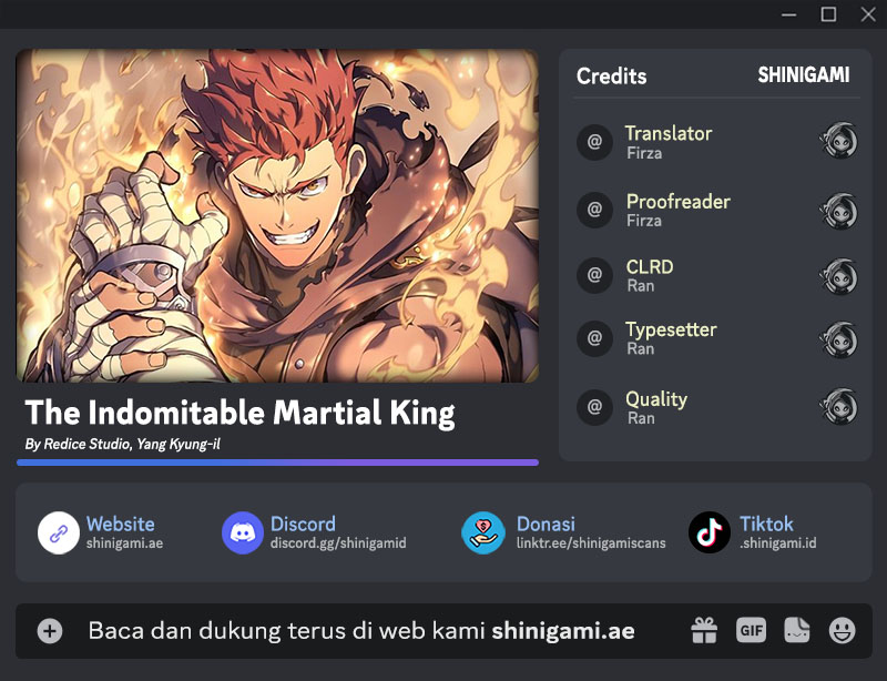 Komik The Indomitable Martial King Chapter 69 gambar 1