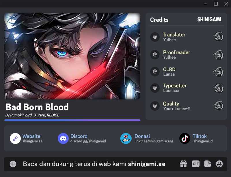 Komik Bad Born Blood Chapter 24 gambar 1