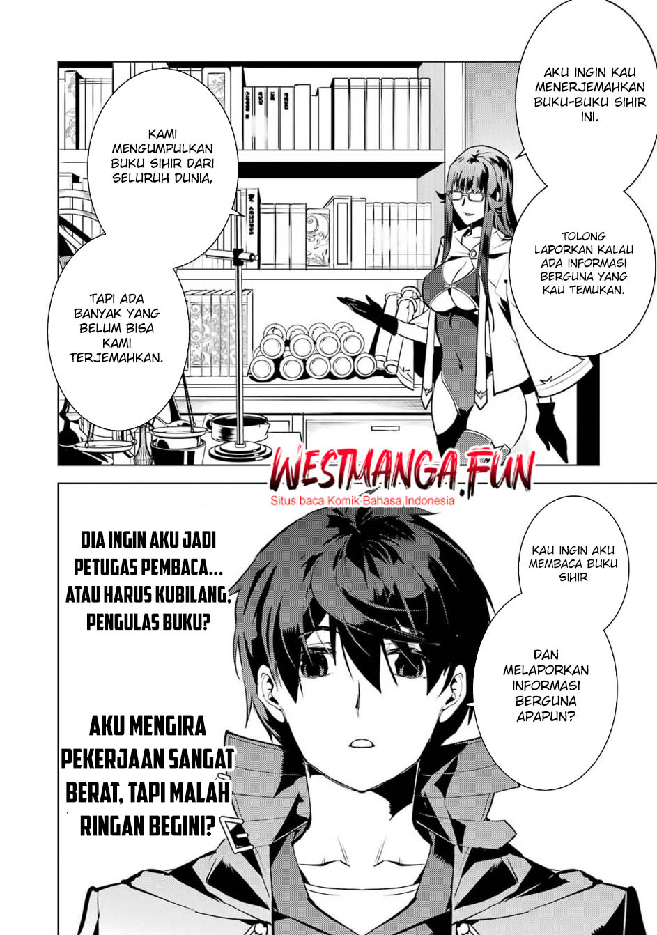 Tensei Kenja no Isekai Raifu Chapter 76 Gambar 48