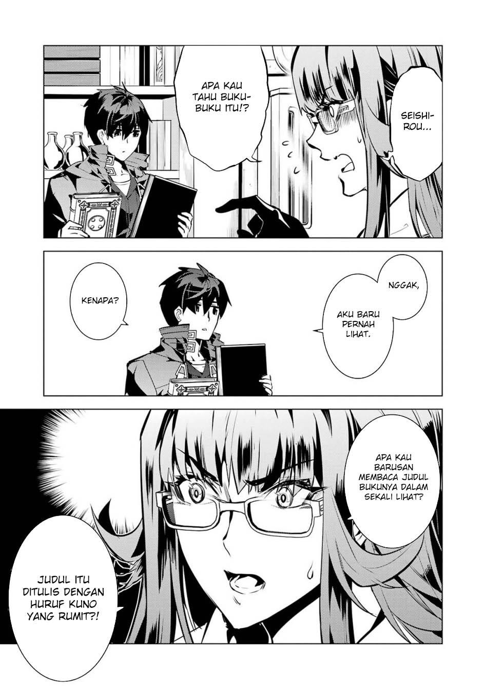 Tensei Kenja no Isekai Raifu Chapter 76 Gambar 51
