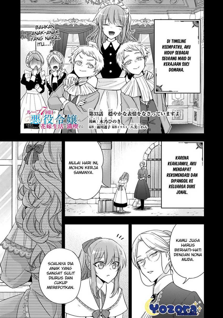 Manga The Villainess Wants to Enjoy a Carefree Married Life in a Former Enemy Country in Her Seventh Loop! Chapter 33 gambar 2