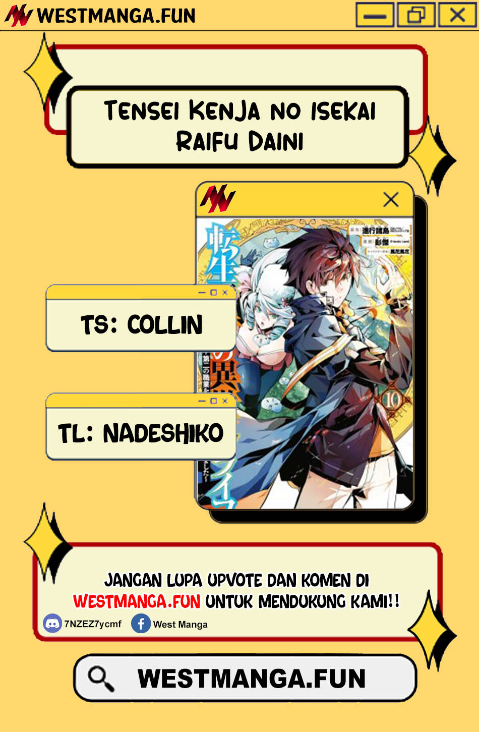 Tensei Kenja no Isekai Raifu Chapter 77.1 Gambar 4