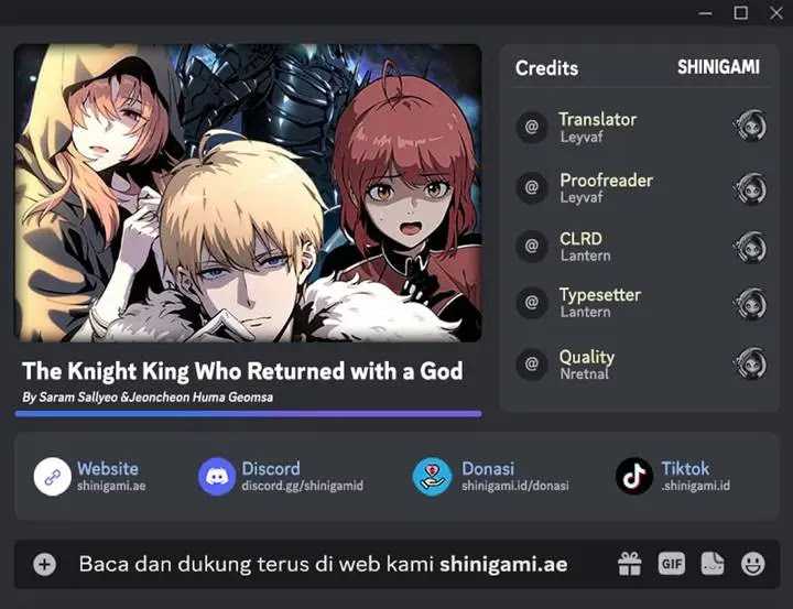 Komik The Knight King Who Returned with a God Chapter 107 gambar 1