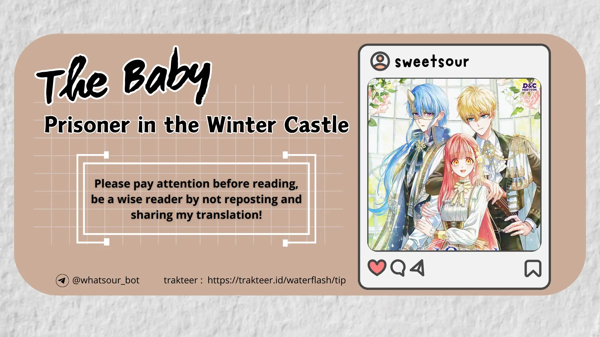 Komik Baby Prisoner of Winter Castle Chapter 26 gambar 1