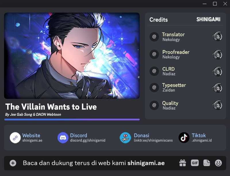 Komik The Villain Wants To Live Chapter 31 gambar 1