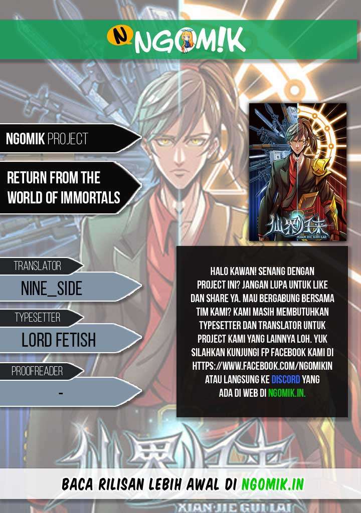 Komik Return From the World of Immortals Chapter 13 gambar 1