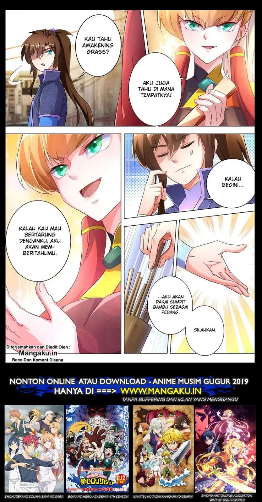 Komik Spirit Sword Sovereign Chapter 242 gambar 1